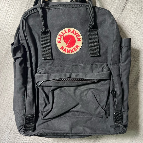 FJALLRAVEN KANKEN 13 LAPTOP BACKPACK BLACK OUTDOOR EVERYDAY